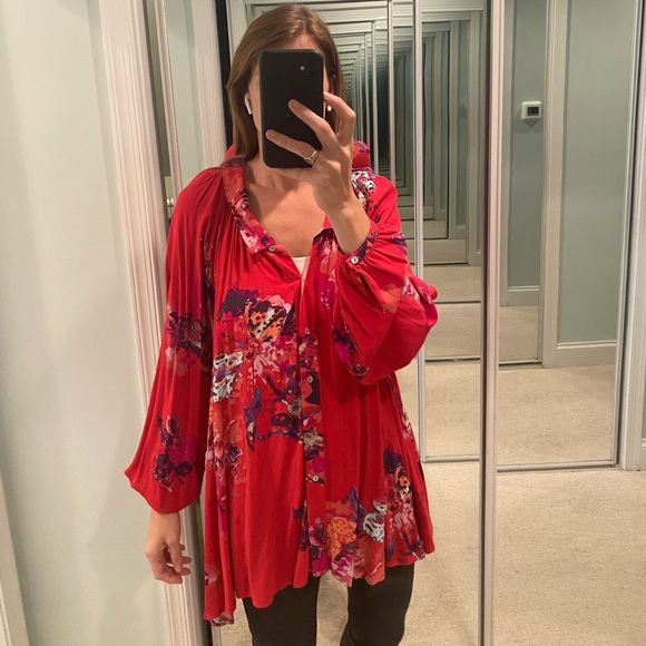 Free People Meadowlark Button-down S - Picture 9 of 9